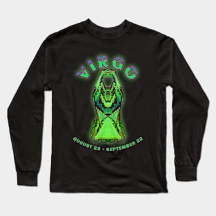 Virgo 7b Black Long Sleeve T-Shirt